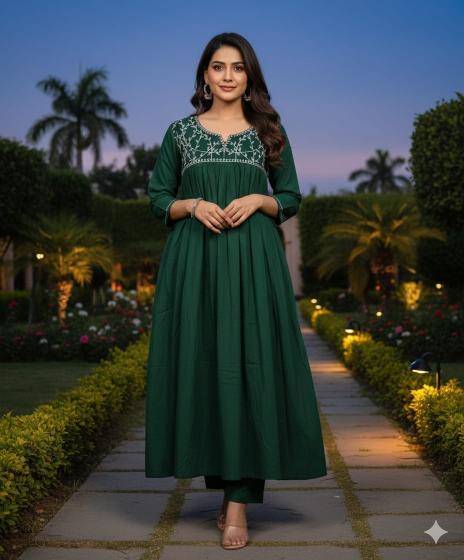 Ballika dhabu cotton co ord set Affordable wholesale kurtis in Mumbai