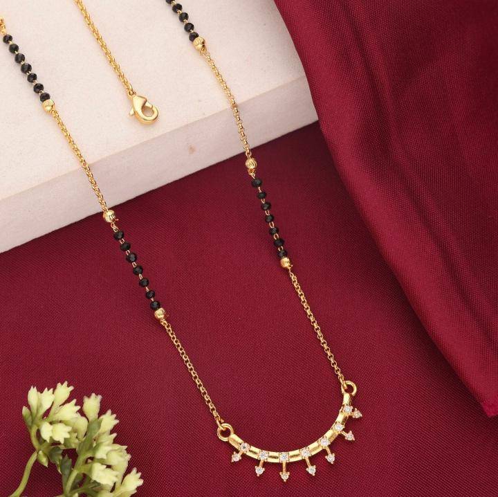 Micro gold polish manglsutra 1976 Wholesale fashion accessories in Kolkata