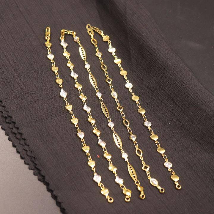 Womens Golden jari Bracelet 514 Artificial jewellery exporter in India