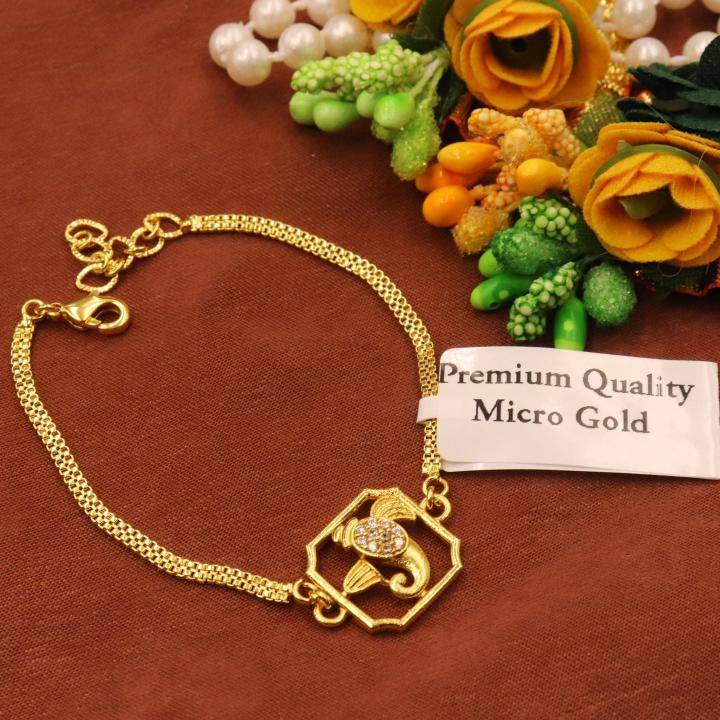Micro gold AD Fancy bracelet 531 Wholesale artificial earrings in India