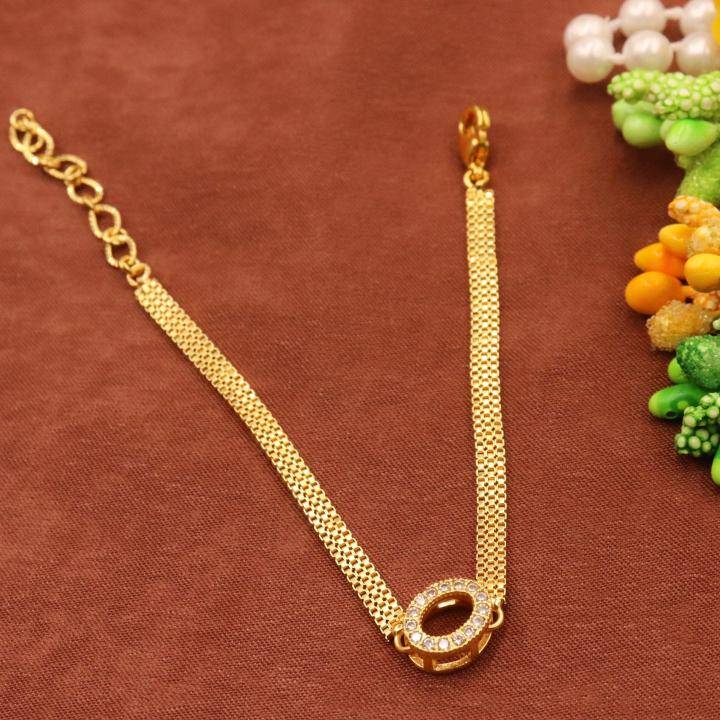 Micro gold AD Fancy bracelet 553 Artificial jewellery bangles wholesale