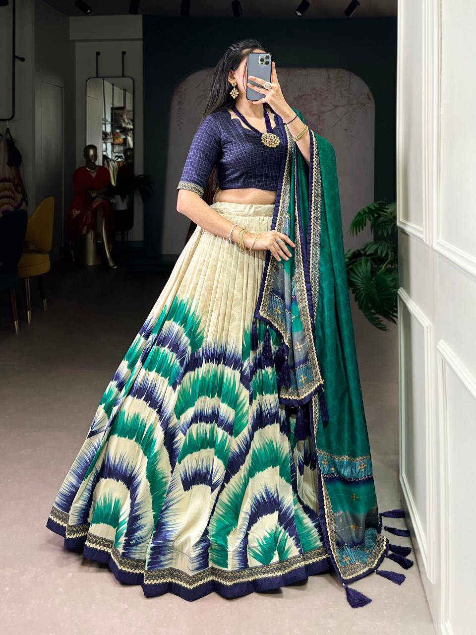 ANAHITHA Tasar Silk NBL Wholesale lehenga choli suppliers near Hyderabad