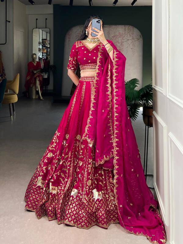 LNB 1459 RPI Silk Designer lehenga choli manufacturers in Surat