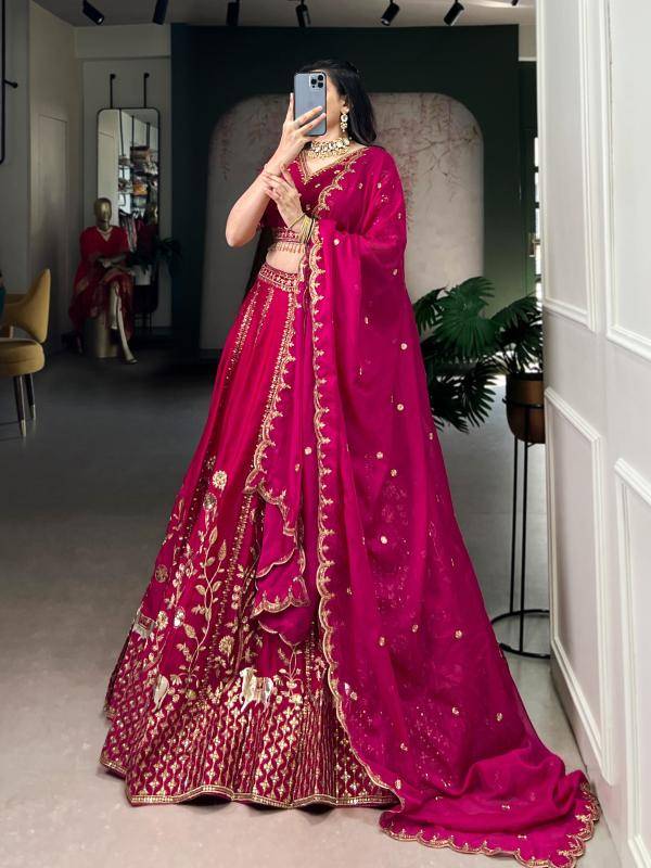 LNB 1459 RPI Silk Designer lehenga choli manufacturers in Surat