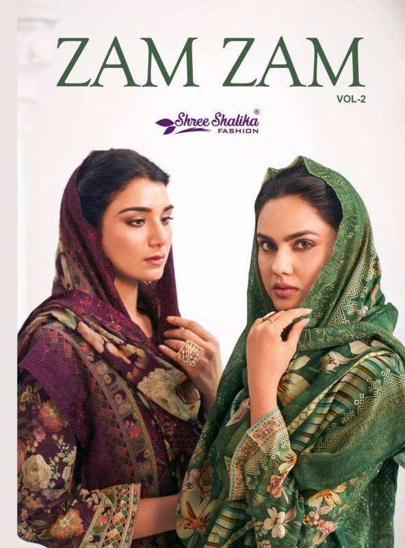 Shree shalika zam zam vol.02 Online Salwar Suit Suppliers