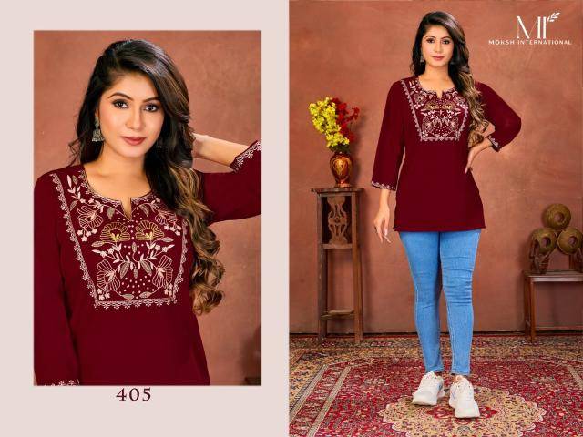Moksh international niki vol 2 Kurti wholesale shops in Hyderabad