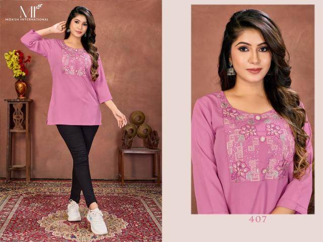 Moksh international niki vol 2 Kurti wholesale shops in Hyderabad