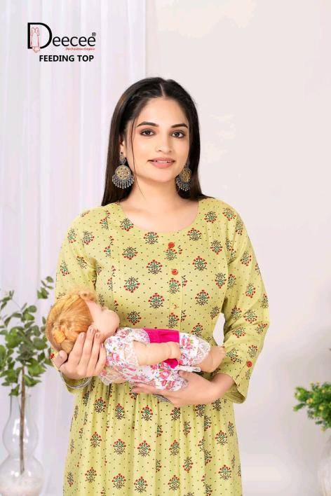 Deecee bushra feeding Kurti manufacturers in Surat
