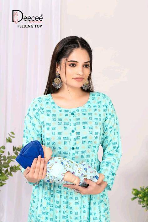 Deecee bushra feeding Kurti manufacturers in Surat