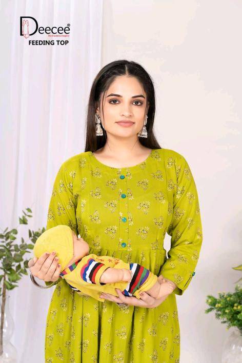 Deecee bushra feeding Kurti manufacturers in Surat