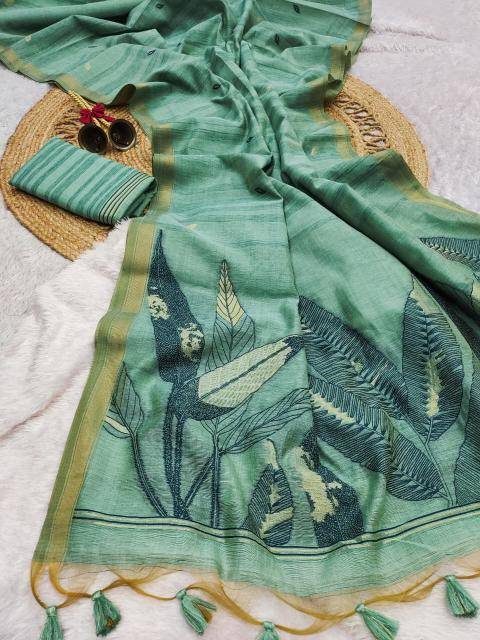 Akshara ghicha cotton Kolkata saree wholesale market