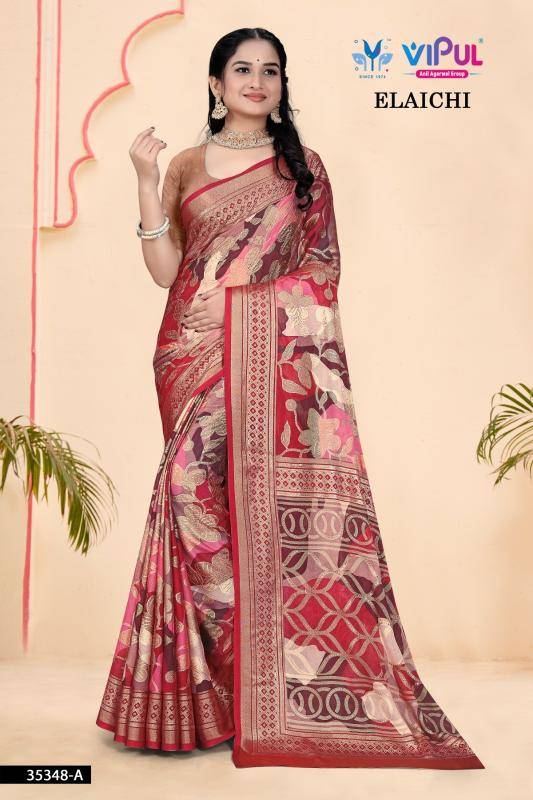 Vipul fancy Lucknow saree wholesale market