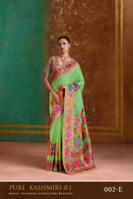 Rajtex pure kashmiri - 02 Cotton sarees wholesale