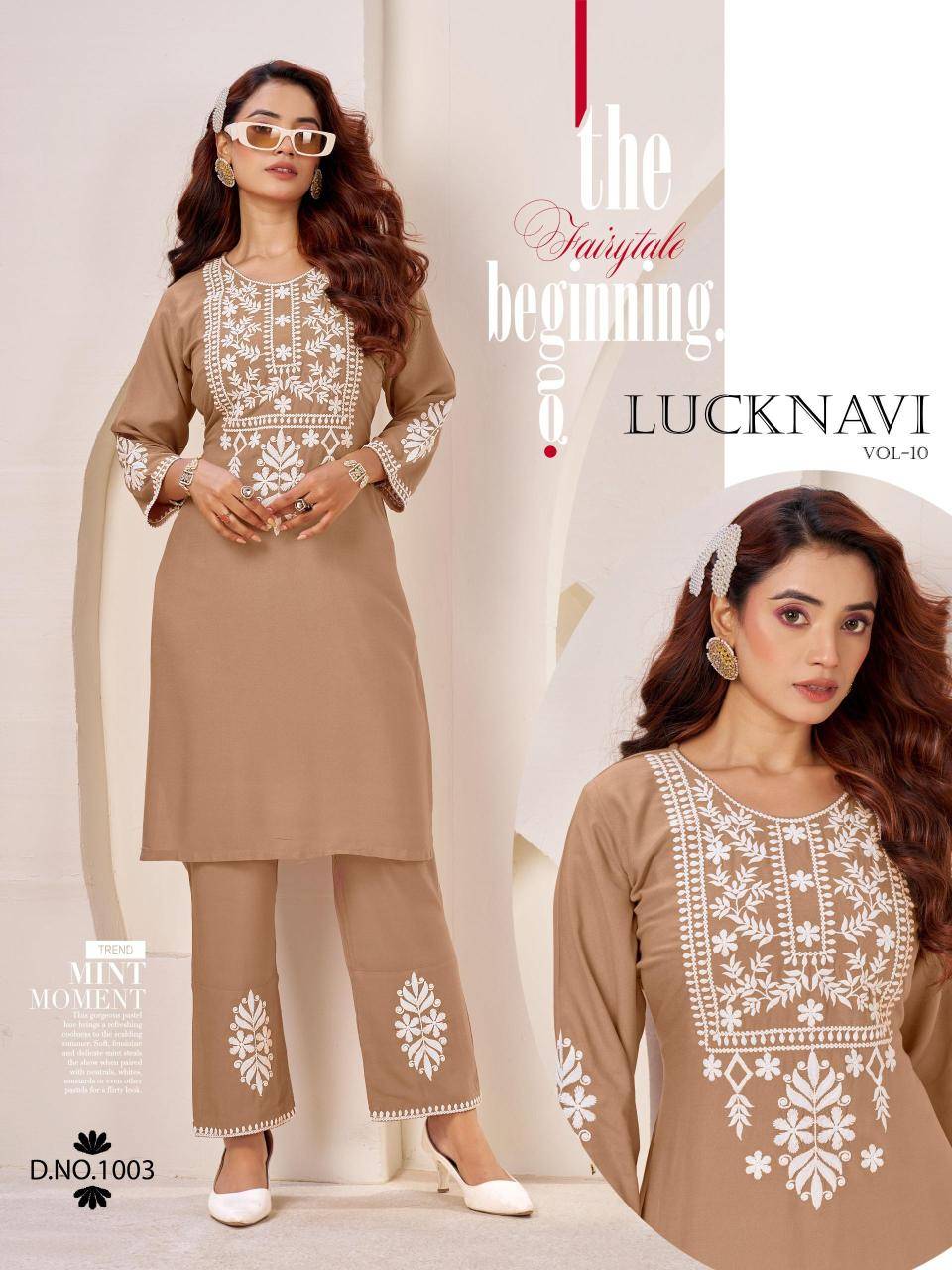 Blue hills lucknavi vol 10 Kurti wholesale supplier in Surat