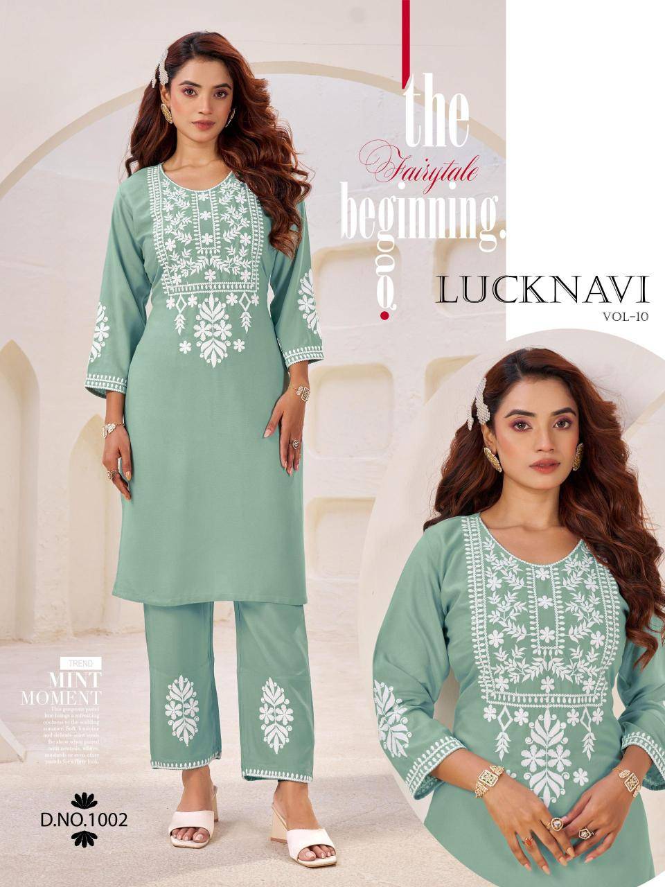 Blue hills lucknavi vol 10 Kurti wholesale supplier in Surat