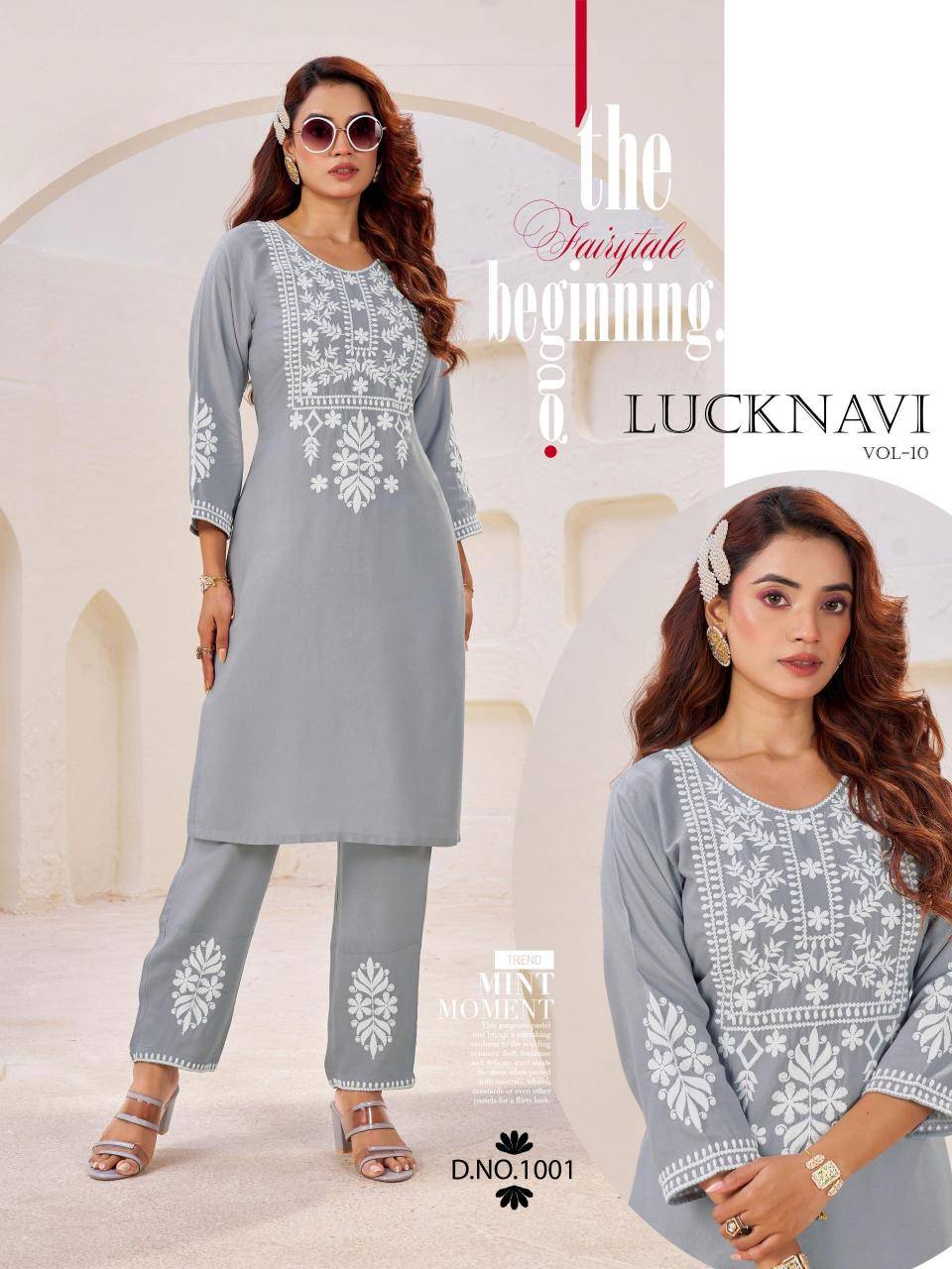 Blue hills lucknavi vol 10 Kurti wholesale supplier in Surat