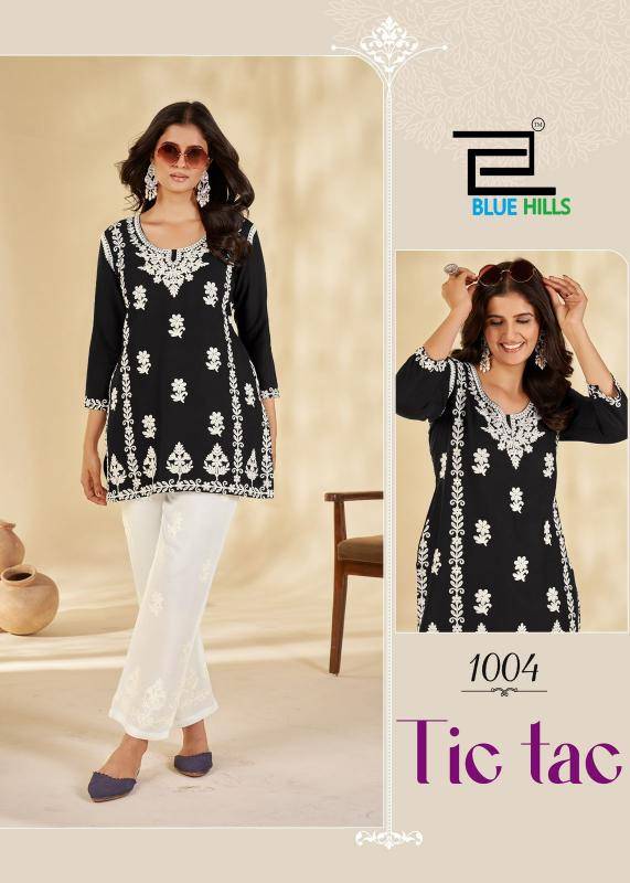 Blue hills tic tac Kurti manufacturers and suppliers in Surat