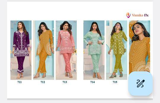 Vamika TM veera vol 3 Kurti materials suppliers in Surat