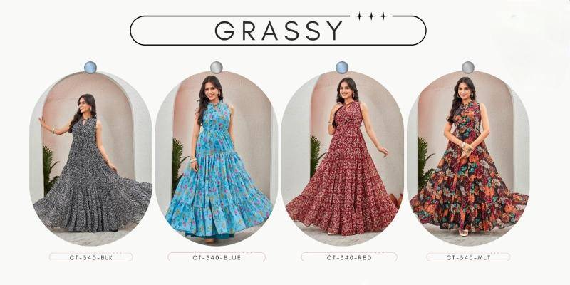 Shorya grassy gown suppliers in West Bengal