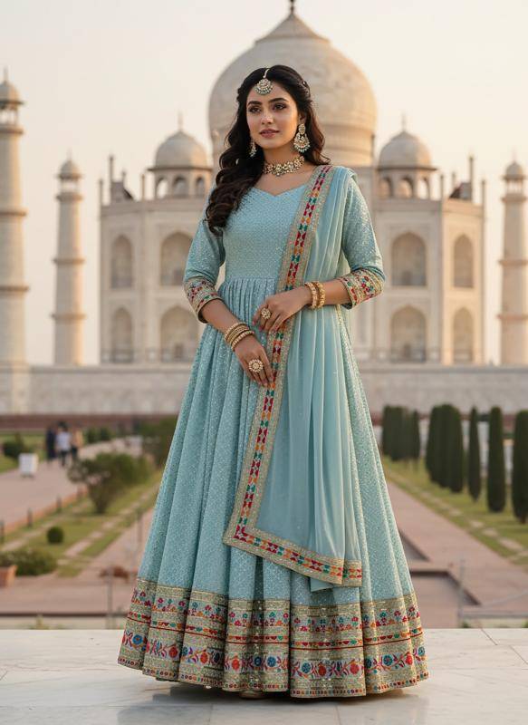 Kb series KB 3307 gown Wholesale anarkali Kurti
