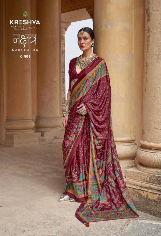 Kreshva nakshatra Saree wholesale dealers