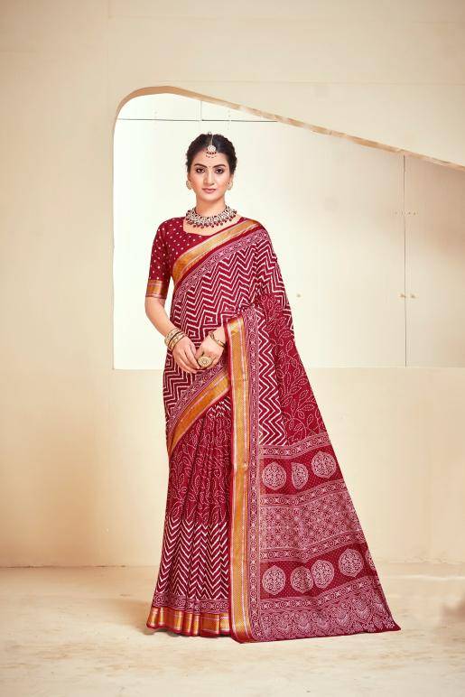 Lakhani mal mal cotton Saree Wholesale boutique