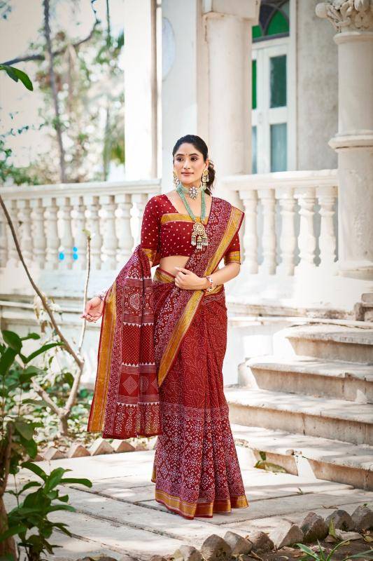 Lakhani mal mal cotton Saree Wholesale boutique