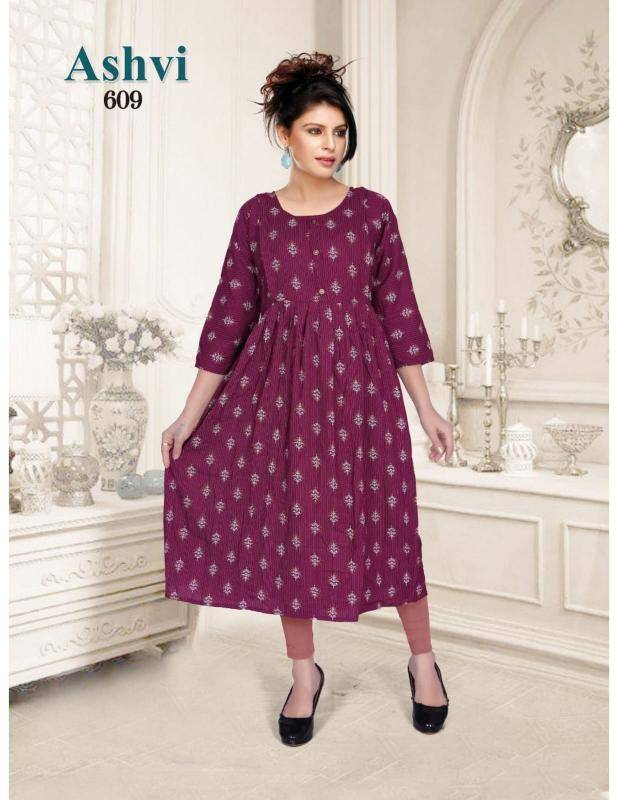 Beauty queen ashvi vol 6 Kurti wholesalers in Surat