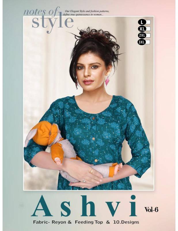 Beauty queen ashvi vol 6 Kurti wholesalers in Surat