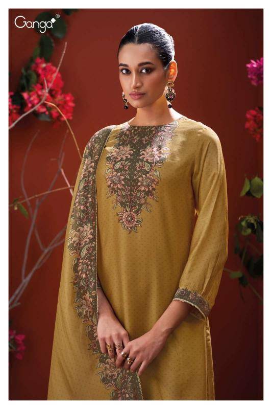 Ganga mystara 3908 Dress materials distributor in Delhi