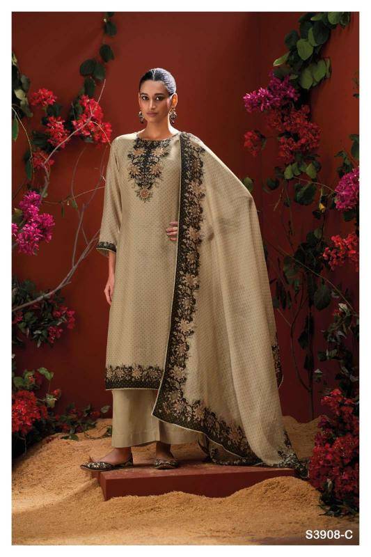 Ganga mystara 3908 Dress materials distributor in Delhi
