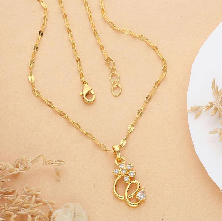 Micro Gold polish chain pendant 708 Semi-precious artificial jewellery in Delhi