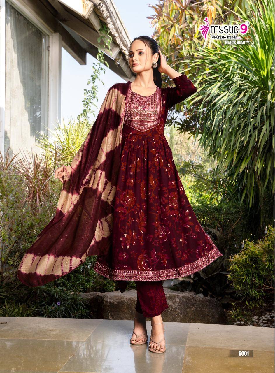 Mystic9 black beauty vol 6 Kurti suppliers in Delhi