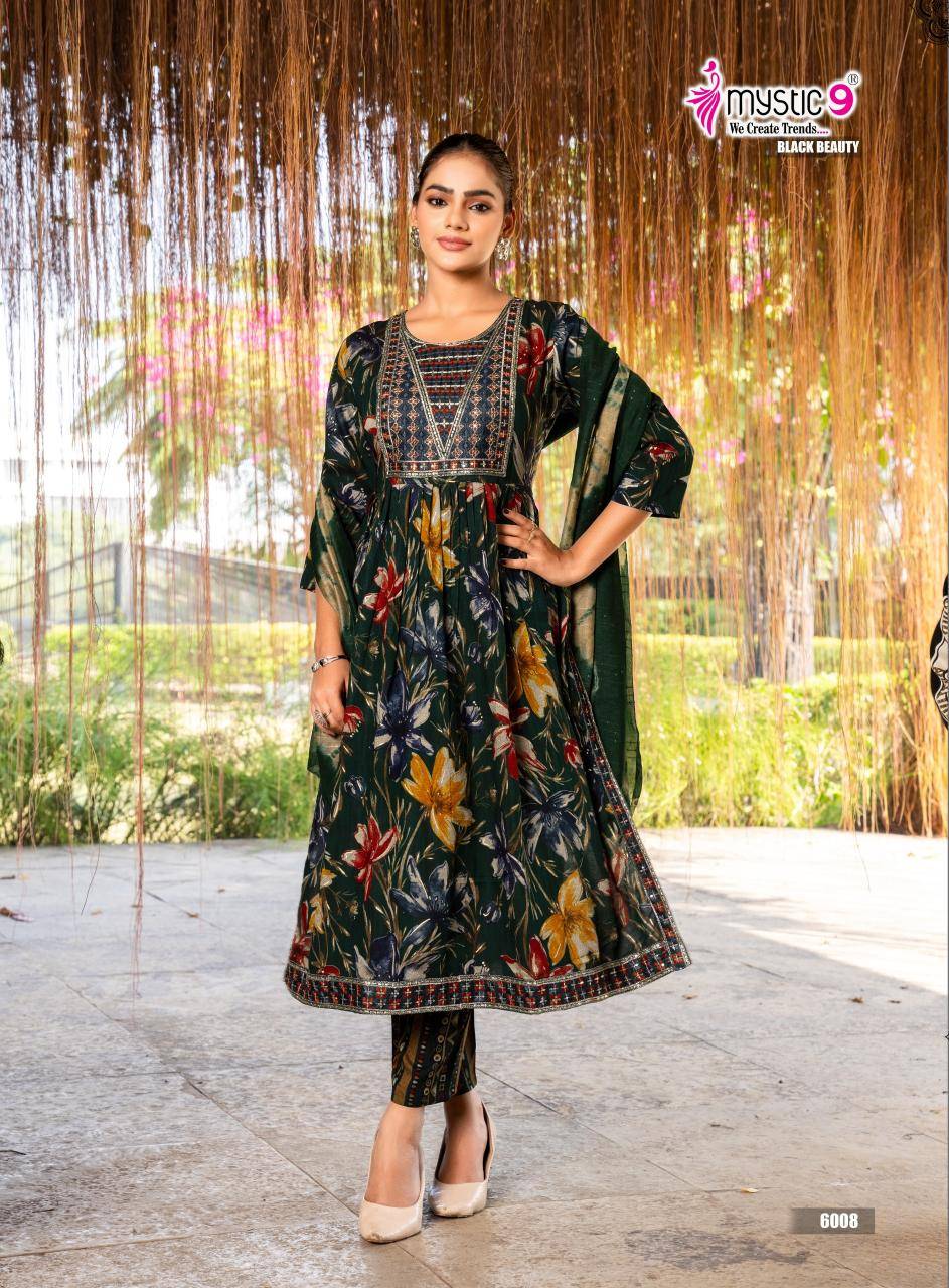 Mystic9 black beauty vol 6 Kurti suppliers in Delhi