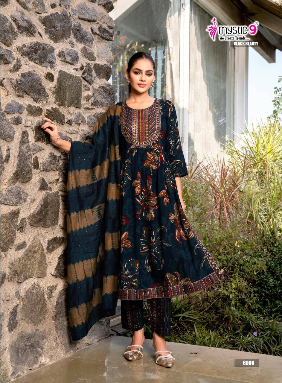 Mystic9 black beauty vol 6 Kurti suppliers in Delhi
