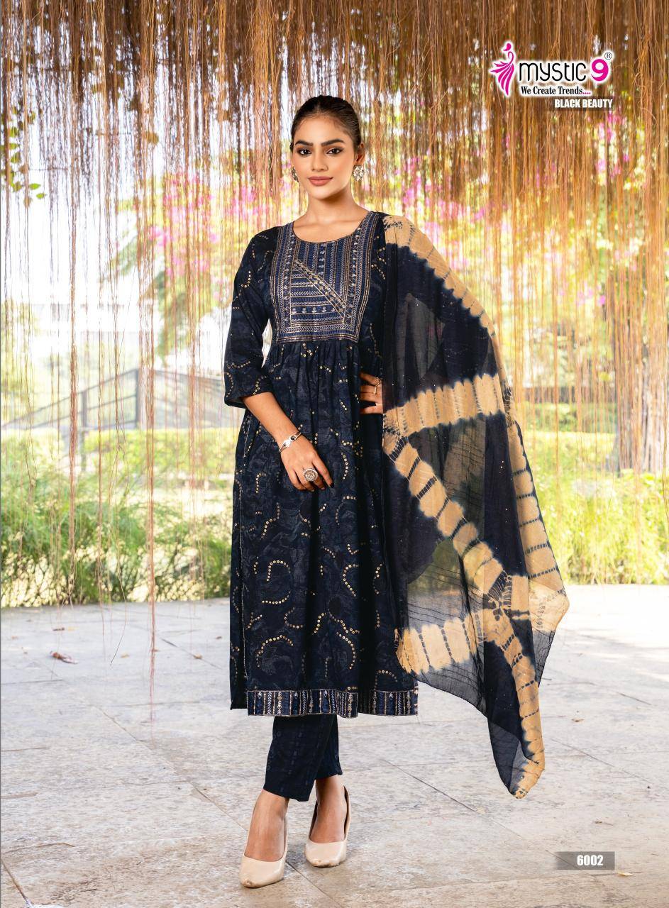 Mystic9 black beauty vol 6 Kurti suppliers in Delhi