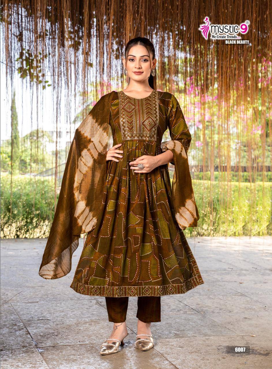Mystic9 black beauty vol 6 Kurti suppliers in Delhi