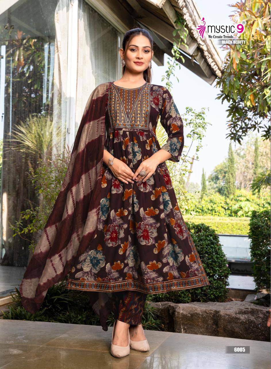 Mystic9 black beauty vol 6 Kurti suppliers in Delhi