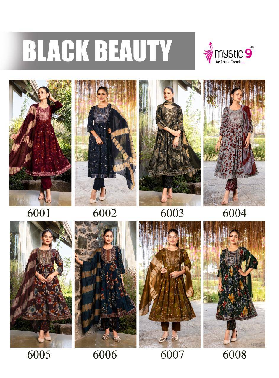 Mystic9 black beauty vol 6 Kurti suppliers in Delhi