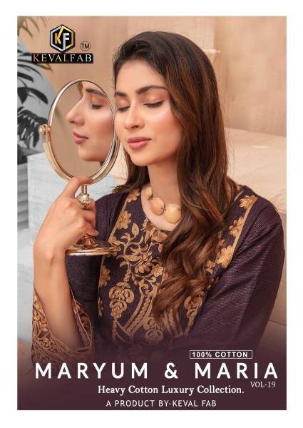 Keval maryum & maria vol-19 Wholesale dress suppliers in Kolkata