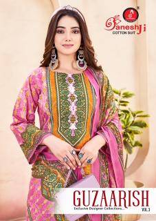 Ganeshji guzarish vol-3 Dress material wholesale shops in Kolkata