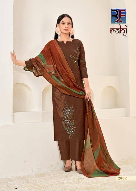 Rahi fab rising silver vol-2 Wholesale dress material dealers in Kolkata