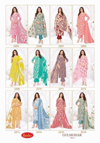 Baalar gulmohar vol-2 Ladies dress material wholesale market in Kolkata