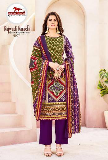 Chetak rajwadi karachi vol-2 Wholesale dress material manufacturers in Kolkata