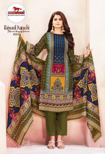 Chetak rajwadi karachi vol-2 Wholesale dress material manufacturers in Kolkata