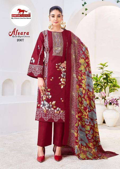 Chetak afsana vol-2 Designer dress material wholesale in Kolkata