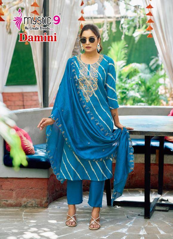 MYSTIC 9 DAMINI VOL1 Kurti wholesale market in mumbai