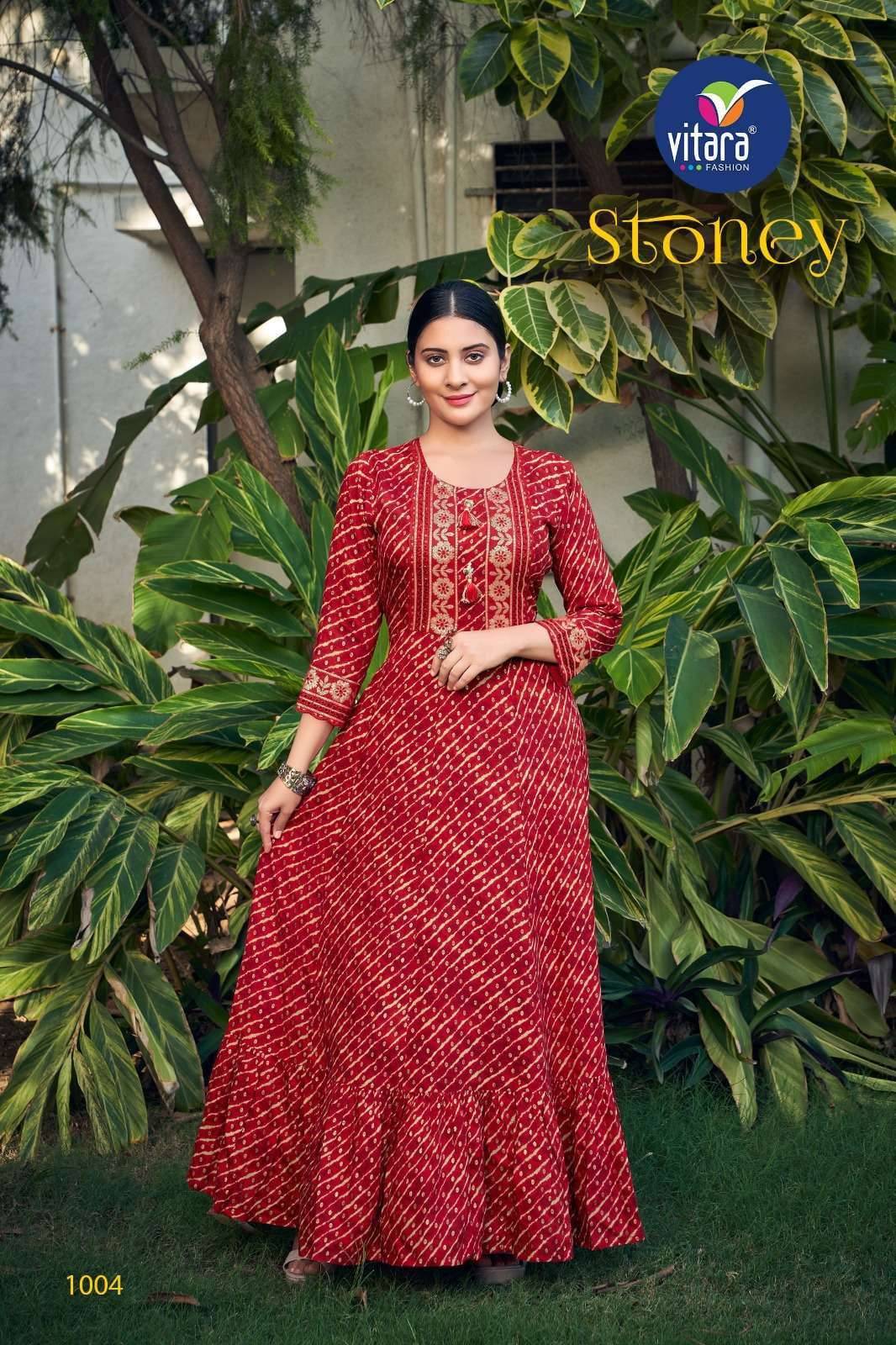 Vitara STONEY vol-2 Fancy kurtis for wholesale