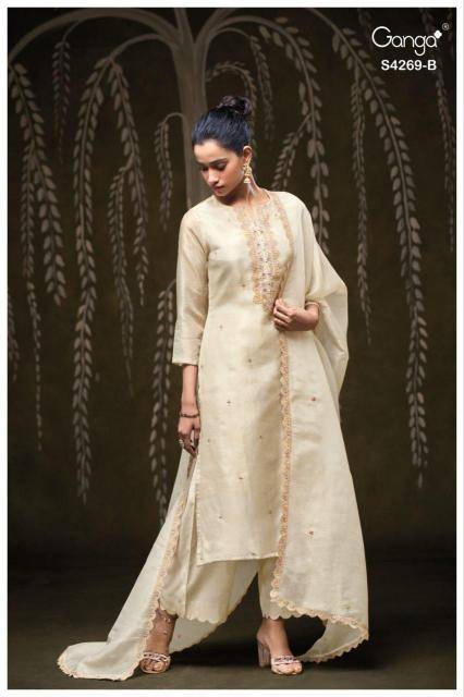 Ganga Cazra 4269 Wholesale dress materials in Hyderabad