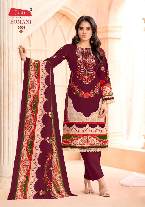 Jash Romani Vol 5 Latest dress materials in Hyderabad
